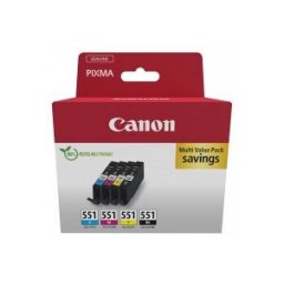 Canon 6509B015 Original Negro, Cian, Magenta, Amarillo Para PIXMA iP7250, PIXMA iP8750, PIXMA iX6850