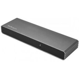 StarTech.com Docking Station Thunderbolt 3 con Vídeo dual 4K y 85W de Entrega de Alimentación PD - M