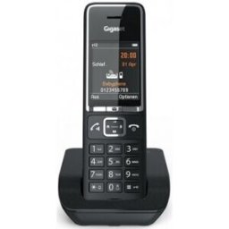 Siemens Gigaset COMFORT 550 Teléfono DECT Identificador de llamadas Negro