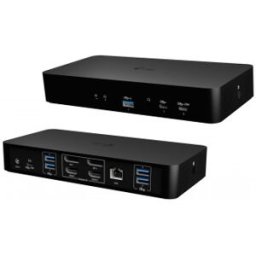 i-tec Universal Intelligent Dual Display Docking Station + Power Delivery 100W