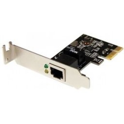 StarTech.com Tarjeta de Red PCI Express de 1 Puerto Gigabit Ethernet RJ45 - Adaptador NIC PCI-e - Pe