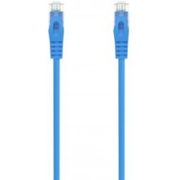 Aisens Cable de Red Latiguillo RJ45 LSZH Cat.6A 500 Mhz UTP AWG24, Azul, 1.0M