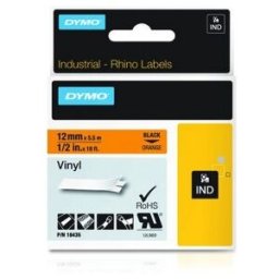 Dymo 12mm RHINO Coloured vinyl, D1, Vinilo, Bélgica, Caja, 5,5 m, 34 mm