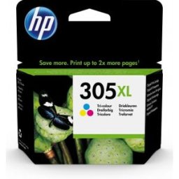HP 305XL Original Cian, Magenta, Amarillo Para DeskJet 1200, 2300, 2700, 2730, 2755, 4100, 4134,