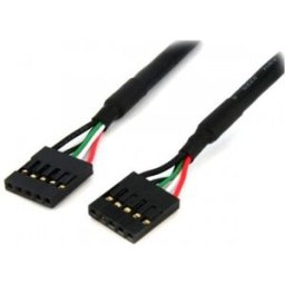 StarTech.com Cable Interno de 18 pulgadas al USB IDC de 5 pines del Cabezal de la Placa Base – H/H,