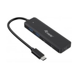 Equip 128964 hub de interfaz USB 3.2 Gen 1 (3.1 Gen 1) Type-C 5000 Mbit/s Negro