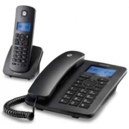 Motorola C4201 Teléfono DECT/analógico Identificador de llamadas Negro