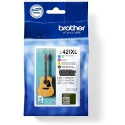 Brother LC-421XLVAL - 4 Cartuchos de tinta Multipack - (Original)