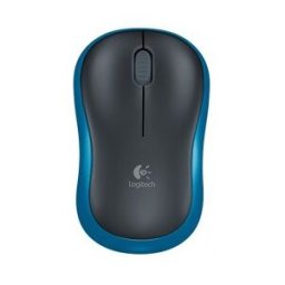 Logitech Wireless Mouse M185 - Ratón - inalámbrico - 2.4 GHz - receptor inalámbrico USB - azul