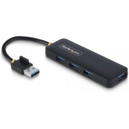 StarTech.com Hub USB-A de 4 Puertos - Ladrón USB de 4 Puertos - Alimentado por el Bus - USB 3.0 de 5
