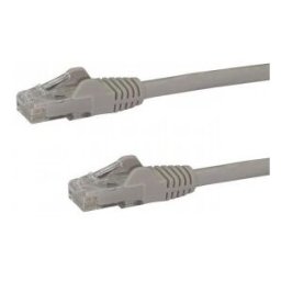 StarTech.com Cable de 2m Gris de Red Gigabit Cat6 Ethernet RJ45 sin Enganche - Snagless, RJ-45, RJ-4