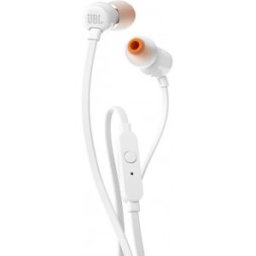 JBL T110 auriculares para móvil Binaural Dentro de oído Blanco