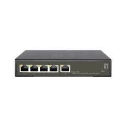 LevelOne GES-2105P switch Gestionado L2 Gigabit Ethernet (10/100/1000) Energía sobre Ethernet (PoE)