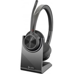 HP Poly Voyager 4320-M Microsoft Teams Certified Headset +BT700 dongle +Charging Stand