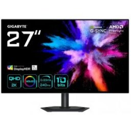 Gigabyte GO27Q24G Monitor Gaming OLED 27” 2K QHD - 2560 x 14 - 27" Quad HD - OLED - Negro - 240Hz