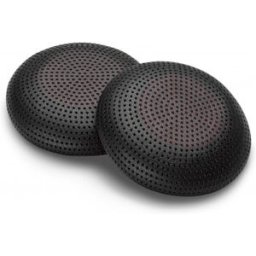 HP POLY Almohadillas para auriculares de cuero sintético Blackw
