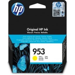 HP 953 Yellow Original Ink Cartridge, Amarillo, Estándar, , OfficeJet Pro 8210 OfficeJet Pro 8218