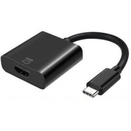 Aisens CONVERSOR USB-C A HDMI 4K@60HZ, USB-C/M-HDMI/H, NEGRO, 15CM