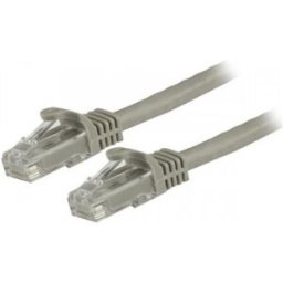 StarTech.com Cable de 3m Gris de Red Gigabit Cat6 Ethernet RJ45 sin Enganche - Snagless, 3 m, Cat6,