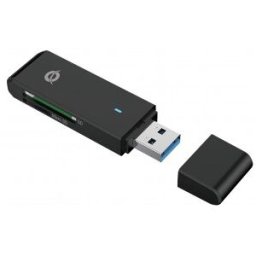 Conceptronic BIAN02B lector de tarjeta USB 3.2 Gen 1 (3.1 Gen 1) Type-A Negro