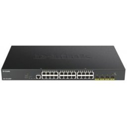 D-Link DGS-1250-28XMP switch Gestionado L3 Gigabit Ethernet (10/100/1000) Negro Energía sobre Ethern