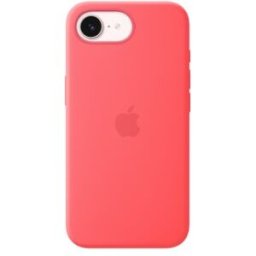 Funda Silicona, Microfibra Rojo para Apple iPhone 17e