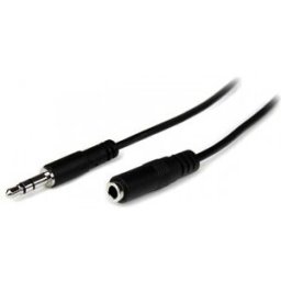 StarTech.com Cable de 2m de Extensión Alargador de Auriculares Mini-Jack 3,5mm Estéreo Macho a Hembr