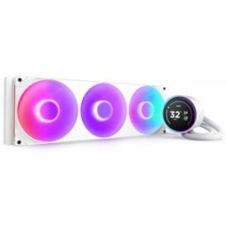 Nzxt Kraken Elite 420 RGB 14 cm Blanco