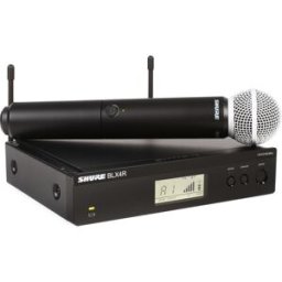 Shure BLX24R/SM58 Sistema inalámbrico con micrófono de mano