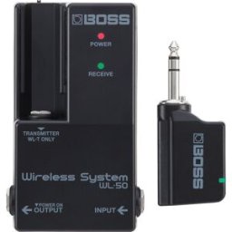 BOSS WL-50 Sistema Inalámbrico para Guitarra y Bajo PEDALBOARDS Sistema sem fios para guitarra