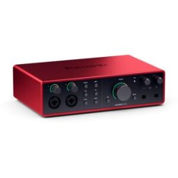 Focusrite Scarlett 16i16 4th Gen Interface de áudio USB 2.0 de 16 canais com conector USB-C