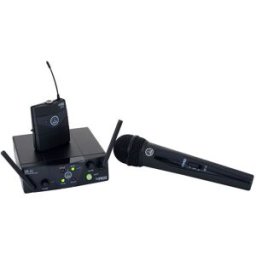 AKG WMS40 Mini Dual Vocal/Instrumental Sistema inalámbrico con micrófono de mano