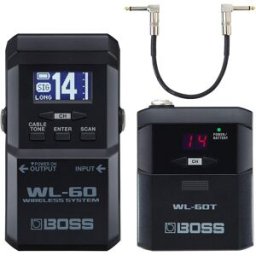 BOSS WL-60 PRO Sistema Inalámbrico para Guitarra y Bajo PEDALBOARDS Sistema sem fios para guitarra