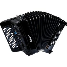 Roland FR-1XB BK Acordeón Electrónico de Botones Negro con USB Acordeão Electrónico de Botões