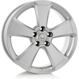 Llanta De Aluminio Aluett Aluett 87 7x16 5x112 Et48 Revestimiento Plateado