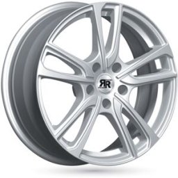 Llanta De Aluminio Racer Wave 7x17 5x100 Et38 Plateado