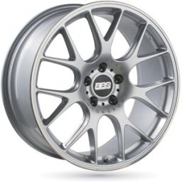 Llanta De Aluminio Bbs Ch-r 9.5x19 5x112 Et45 Plateado Brillante