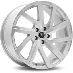 Llanta De Aluminio Infiny Cobalt 7.5x17 5x100 Et35 Revestimiento Plateado