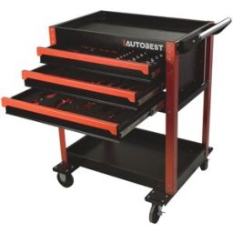 Carro De 3 Cajones Autobest Con 117 Herramientas
