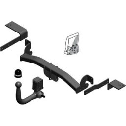 Enganche De Cuello De Cisne Desmontable Sin Herramienta Brink 677400
