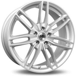 Llanta De Aluminio Racer Edition Light 7.5x17 4x100 Et35 Revestimiento Plateado