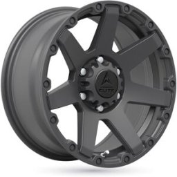 Llanta De Aluminio American Elite Wheels Peacemaker 9x17 5x127 Et0- Negro Mate