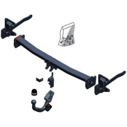 Enganche De Cuello De Cisne Desmontable Sin Herramienta Brink 4002000