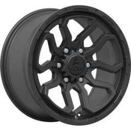 Llanta De Aluminio American Elite Wheels Spartan Aew 9x18 6x139.7 Et12 Negro Mate