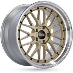 Llanta De Aluminio Bbs Lm 8.5x19 5x112 Et48 Plateado Brillante