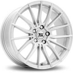 Llanta De Aluminio Racer Schack 8x18 5x100 Et35 Revestimiento Plateado