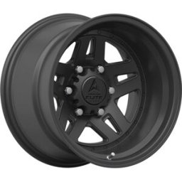 Llanta De Aluminio American Elite Wheels Champion 10x15 5x127 Et-44 Negro Mate