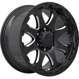 Llanta De Aluminio American Elite Wheels Guardian 9x20 6x139.7 Et12 Brillo Negro