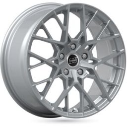 Llanta De Aluminio Infiny Tonix 8x18 5x100 Et35 Revestimiento Plateado