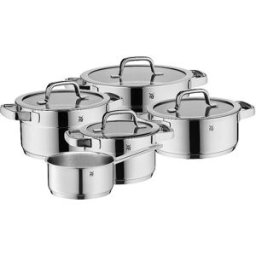 Wmf Juego de ollas Compact Cuisine Inducción 5 piezas Cromargan plata
